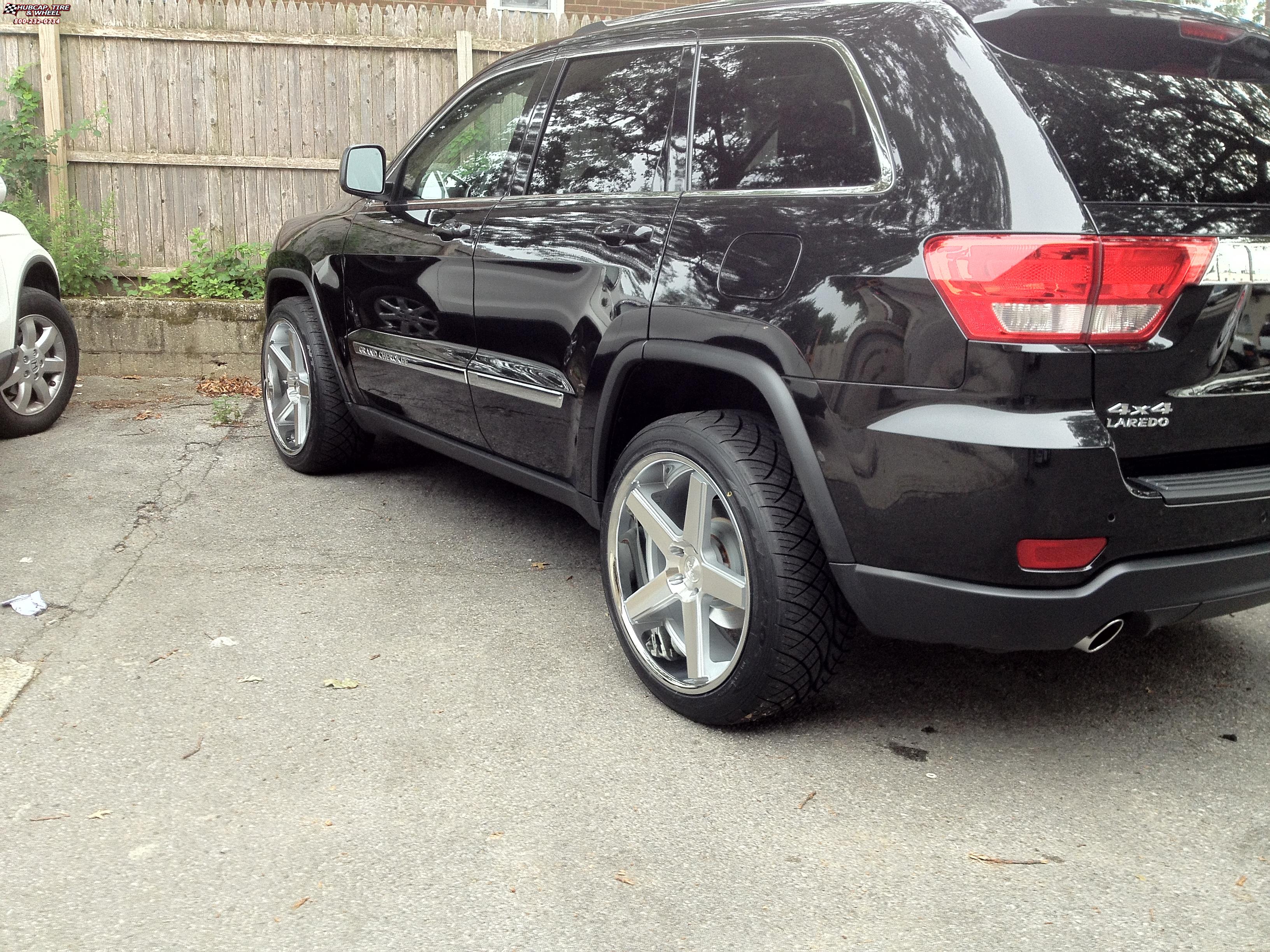 vehicle gallery/jeep grand cherokee niche nurburg m880 22x9  Matte Black / Black Stainless wheels and rims